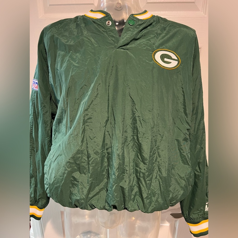 STARTER Green Windbreaker Jacket
